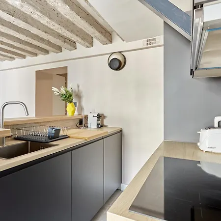 公寓 Air-conditioned & Bright In Marais 巴黎