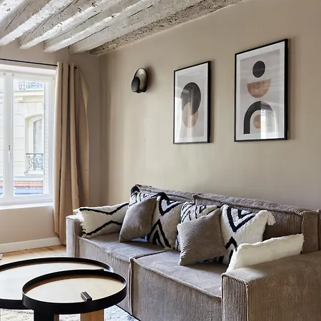 公寓 Air-conditioned & Bright In Marais *